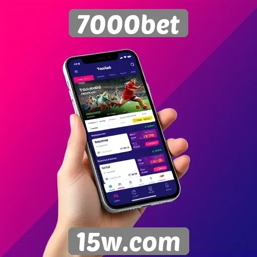 Plataforma de apostas móveis da 7000bet
